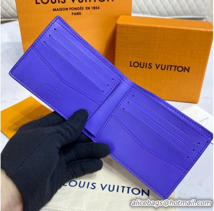 Top Quality Louis Vuitton SLENDER WALLET M81547 Purple