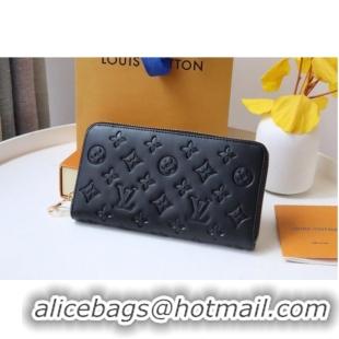 Unique Grade Louis Vuitton ZIPPY WALLET M81510 black