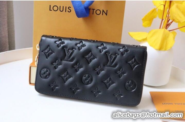 Unique Grade Louis Vuitton ZIPPY WALLET M81510 black