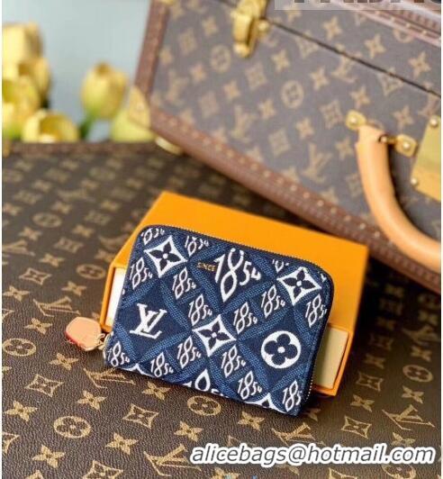 Trendy Design Louis Vuitton Since 1854 Zippy Coin Purse Wallet M69997 Blue 2021