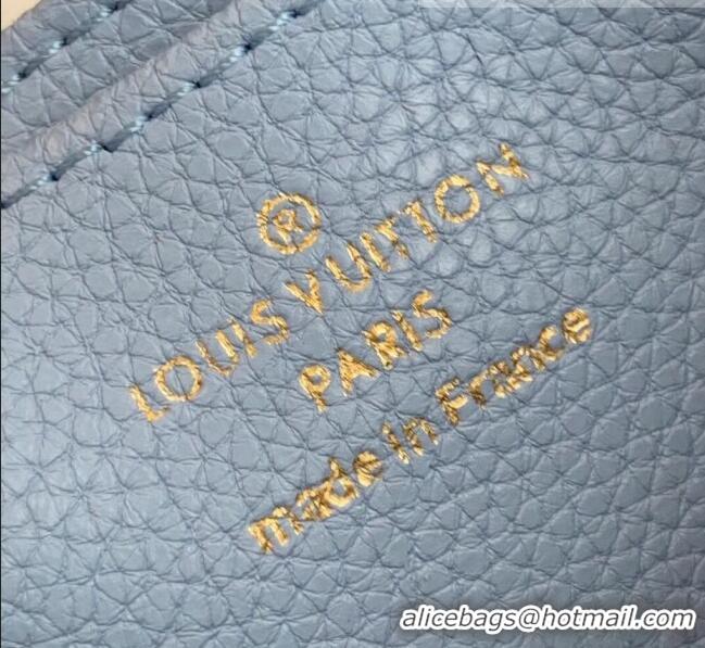 Good Product Louis Vuitton Gradient Monogram Leather Zippy Coin Purse Wallet M80408 Summer Blue 2021