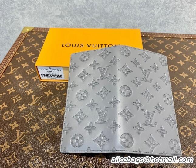 Promotional Louis Vuitton Men's Brazza Wallet in Monogram Shadow Leather M81335 Anthracite Grey 2022