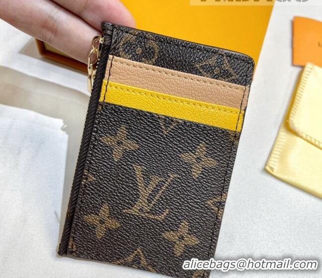 New Style Louis Vuitton Monogram Canvas Coin Card Holder Wallet Daisy Duck M52679 2022