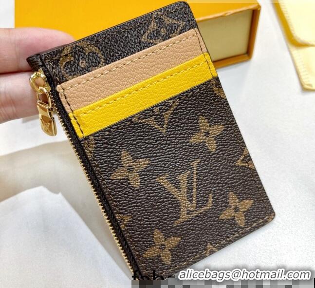 Fashion Design Louis Vuitton Monogram Canvas Coin Card Holder Wallet 52681 Minnie 2022