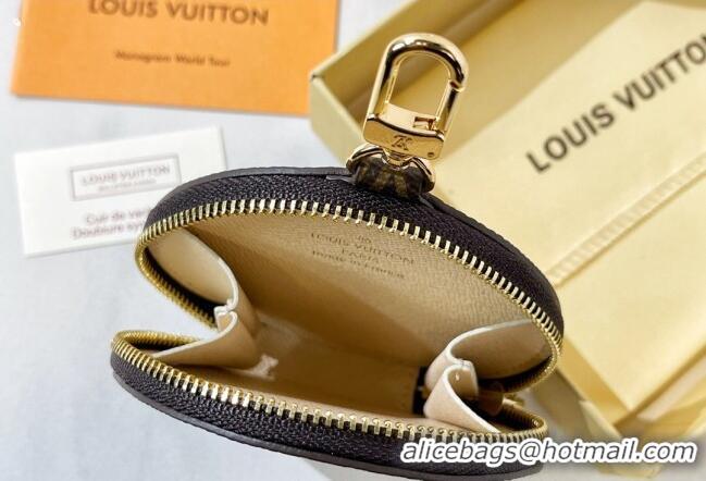 Super Quality Louis Vuitton Monogram Canvas Round Coin Purse Wallet M22417 2021