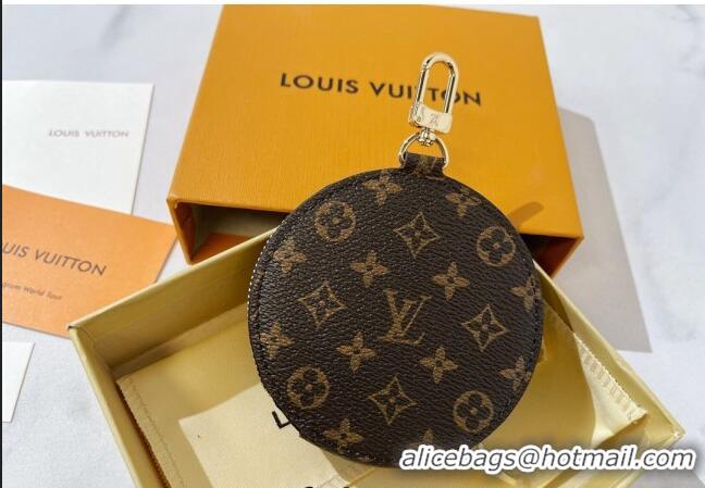 Super Quality Louis Vuitton Monogram Canvas Round Coin Purse Wallet M22417 2021