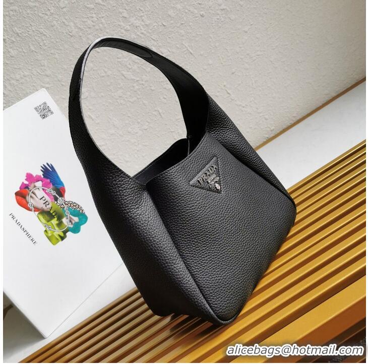 Good Product Prada original leather tote bag 1BC127 black