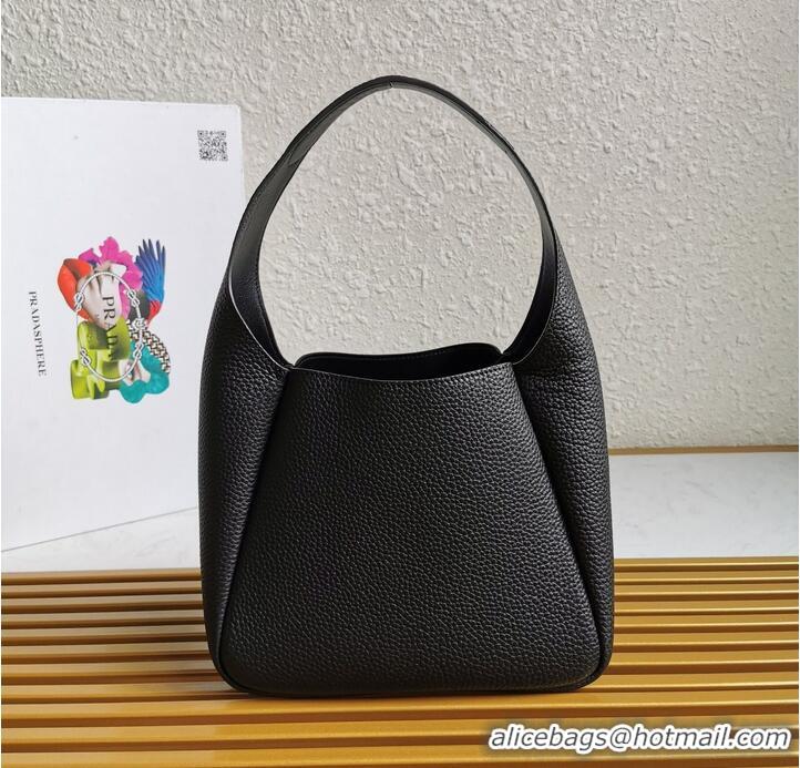 Good Product Prada original leather tote bag 1BC127 black