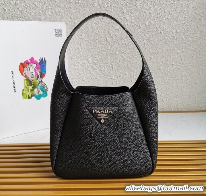 Good Product Prada original leather tote bag 1BC127 black