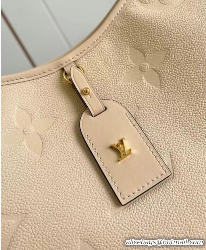 Particularly Recommended Louis Vuitton Empreinte Leather M46293 Beige