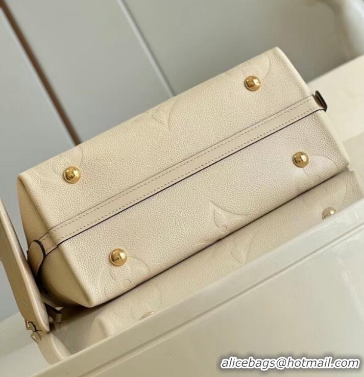 Particularly Recommended Louis Vuitton Empreinte Leather M46293 Beige