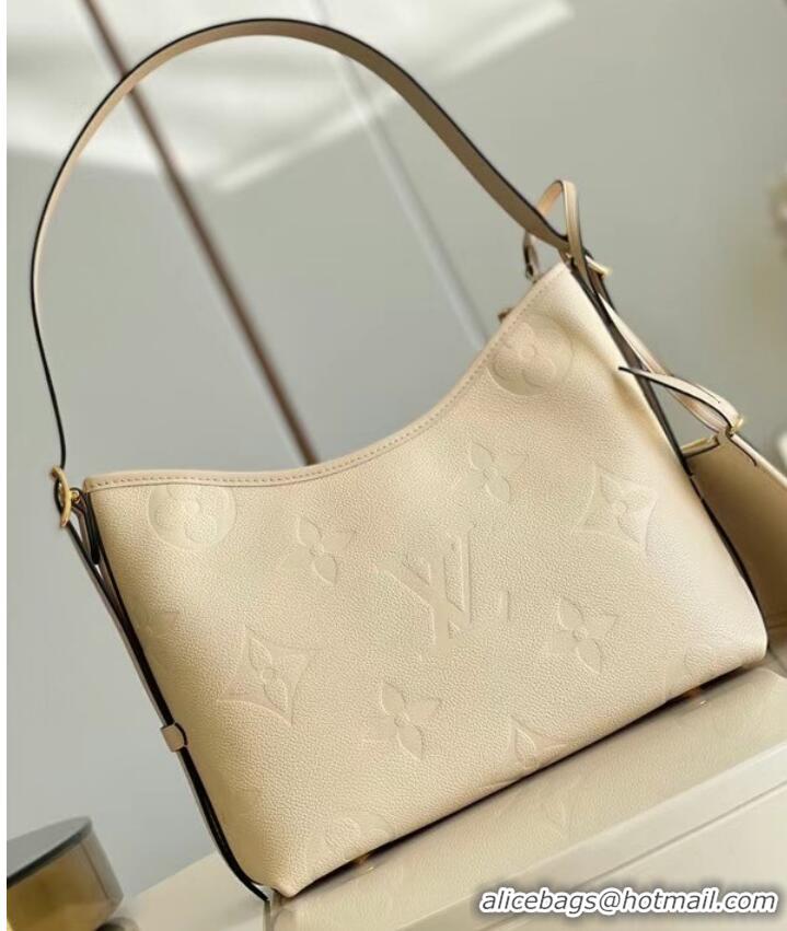 Particularly Recommended Louis Vuitton Empreinte Leather M46293 Beige