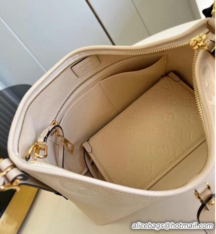 Particularly Recommended Louis Vuitton Empreinte Leather M46293 Beige