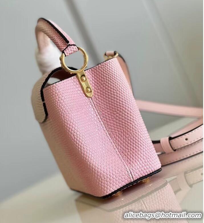 Market Sells Louis Vuitton CAPUCINES MINI M59268 pink