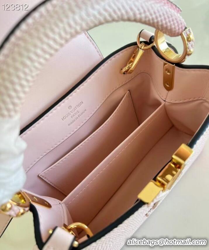 Market Sells Louis Vuitton CAPUCINES MINI M59268 pink