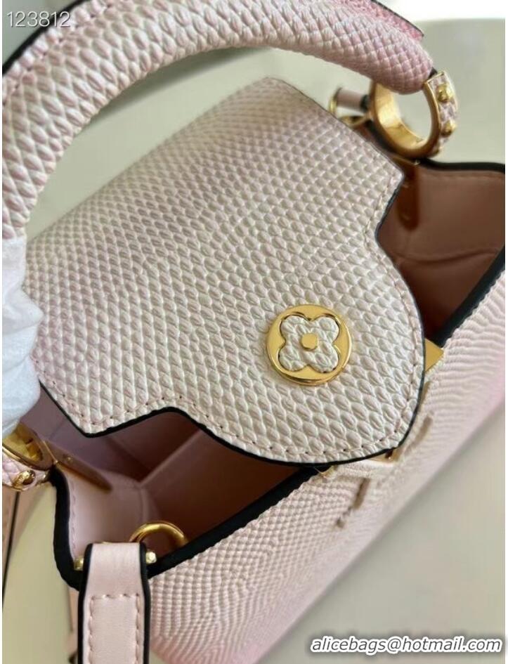 Market Sells Louis Vuitton CAPUCINES MINI M59268 pink