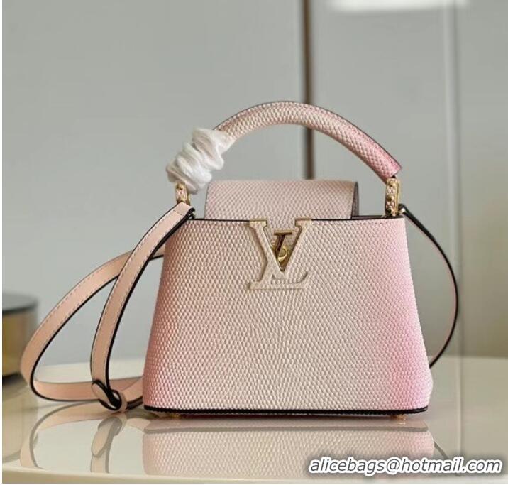 Market Sells Louis Vuitton CAPUCINES MINI M59268 pink