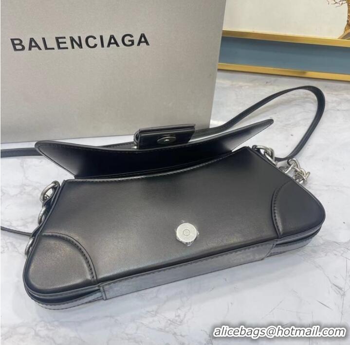 Spot Bulk Balenciaga HOURGLASS SMALL TOP HANDLE BAG 6088 black