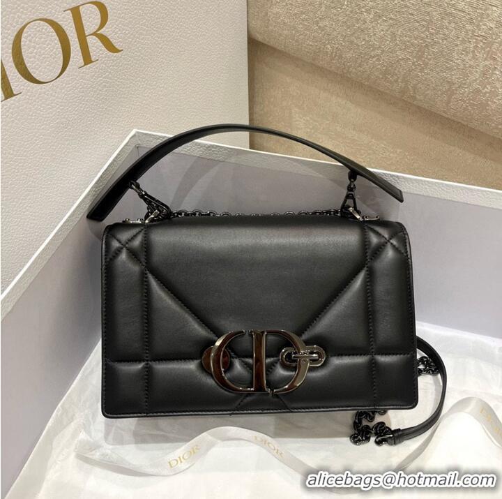 New Product DIOR 30 MONTAIGNE POUCH WITH SHOULDER STRAP AND HANDLE S32698 BLACK