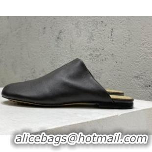 Good Quality Bottega Veneta Lambskin Flat Mules Brown 2022 080849