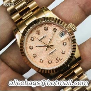 Top Grade Rolex Datejust Ladies Replica Watch RO8022G Gold