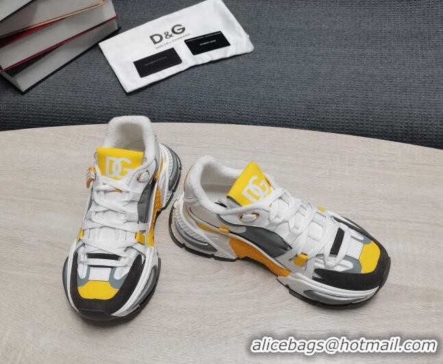 Good Product Dolce & Gabbana DG Airmaster Sneakers Yellow 082555