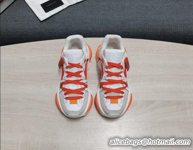 Low Cost Dolce & Gabbana DG Airmaster Sneakers Orange 082558