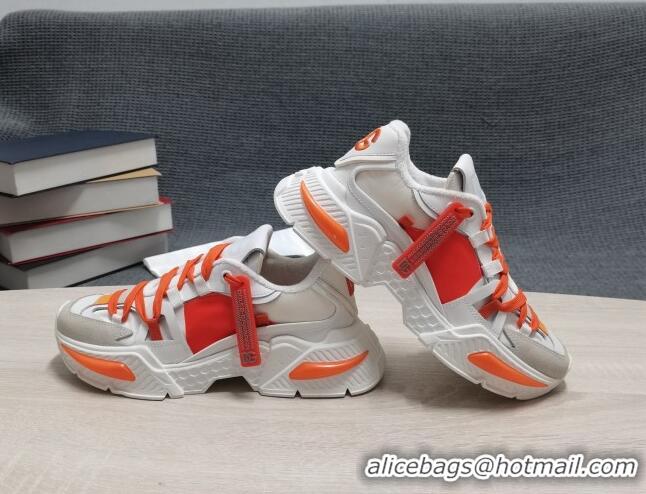 Low Cost Dolce & Gabbana DG Airmaster Sneakers Orange 082558