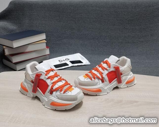 Low Cost Dolce & Gabbana DG Airmaster Sneakers Orange 082558