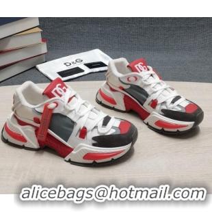 Purchase Dolce & Gabbana DG Airmaster Sneakers White/Red 082566