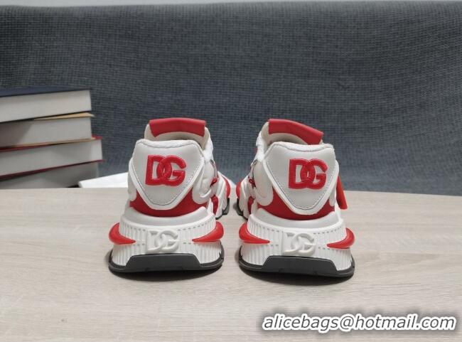 Purchase Dolce & Gabbana DG Airmaster Sneakers White/Red 082566