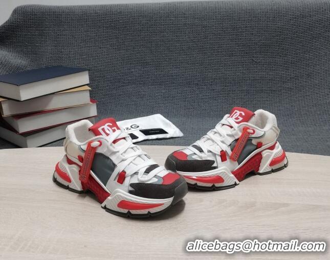 Purchase Dolce & Gabbana DG Airmaster Sneakers White/Red 082566