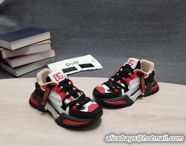 Unique Style Dolce & Gabbana DG Airmaster Sneakers Black/Red 082570