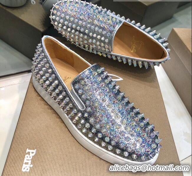 Luxury Discount Christian Louboutin Roller-Boat Flat Shoes 912061