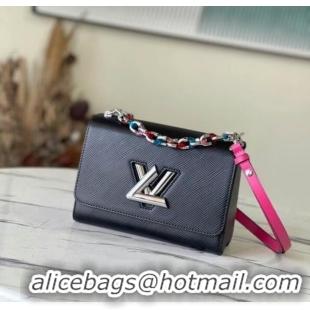 Famous Brand Louis Vuitton TWIST MM M57654 black