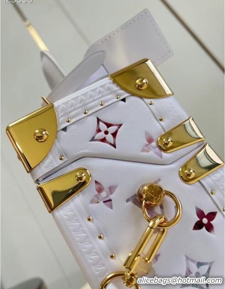 Reasonable Price Louis Vuitton CLUTCH BOX M10077 white