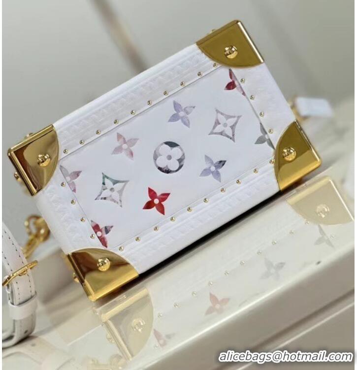 Reasonable Price Louis Vuitton CLUTCH BOX M10077 white