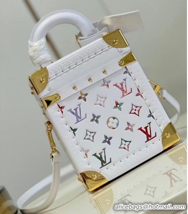 Reasonable Price Louis Vuitton CLUTCH BOX M10077 white