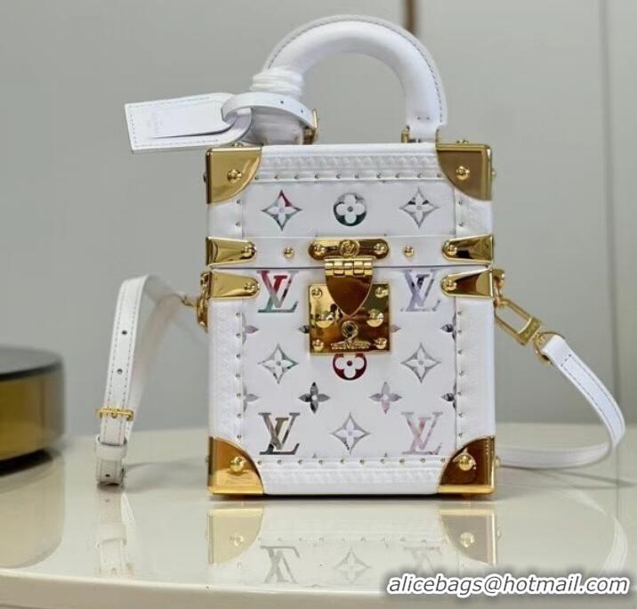 Reasonable Price Louis Vuitton CLUTCH BOX M10077 white