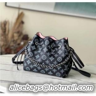 Promotional Louis Vuitton Mahina Leather BELLA M21096 black