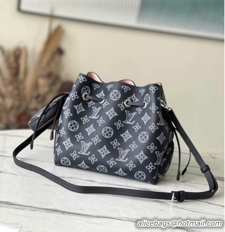 Promotional Louis Vuitton Mahina Leather BELLA M21096 black