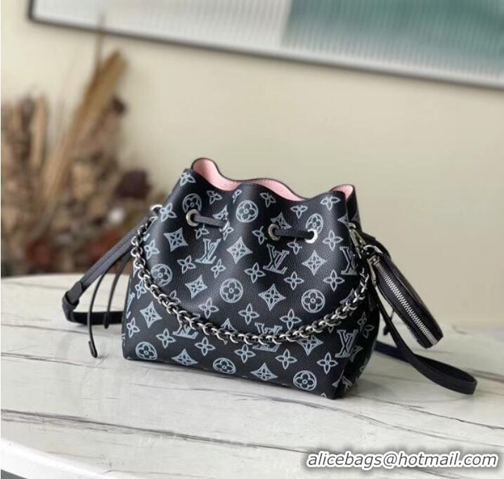 Promotional Louis Vuitton Mahina Leather BELLA M21096 black