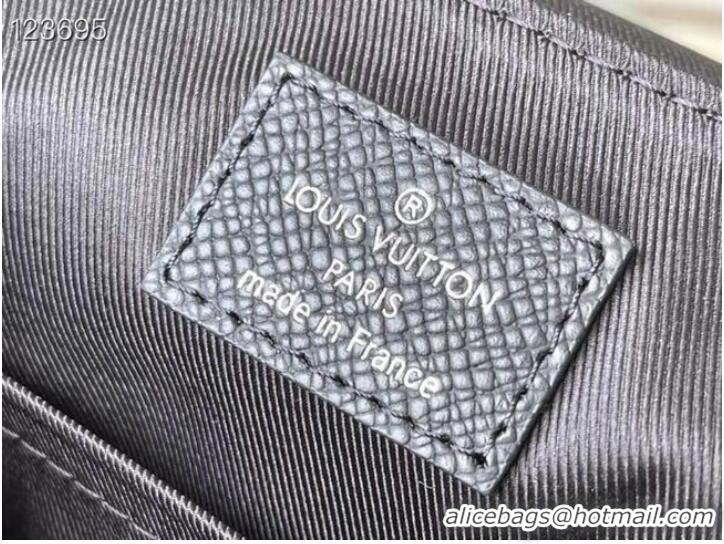 Super Quality Louis Vuitton Taiga Leather DISTRICT PM M30850 black