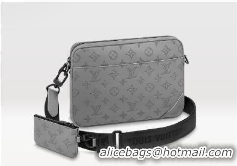 Popular Style Louis Vuitton DUO MESSENGER M46104 Anthracite gray