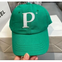 Good Product P Canvas Baseball Hat P1708 Green 2021