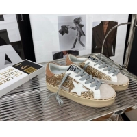 Grade Quality Golden Goose Hi Star Sequins Sneakers Gold 080993