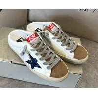 Best Product Golden Goose Super-Star Sabots Mule Sneakers White/Brown 0809114