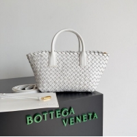 Luxurious Grade Bottega Veneta Mini Cabat 709464 white