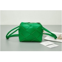 Promotional Bottega Veneta Mini Cassette Camera Bag 701915 Parakeet