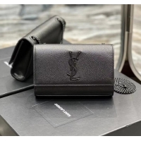 Top Design Saint Laurent Monogramme Cross-body Small Shoulder Bag Y364022 Black